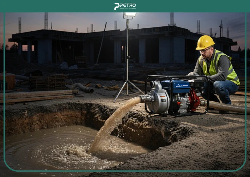 معرفی موتور پمپ آب + نجوه کار کردن موتور پمپ